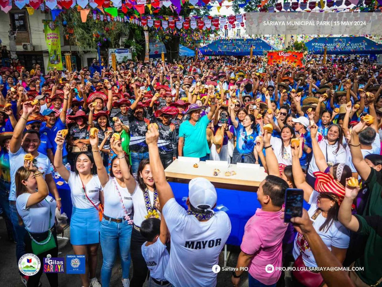 Featured image for “Agawan Festival 2024: Most Number of People eating Pinagong”